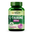 Vlado's Himalayan Organics L-Taurine 500mg | Amino Acid Supplement for Athletic Performance | Support Muscle Recovery | Improve Performance | Promotes Vision & Nerve Health - 120 Veg Capsules