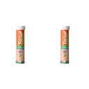 Fast&Up ACV + Carnitine | 500mg ACV | 350mg L-Carnitine | 500mg Garcinia| Triple Action Formula l Energy Booster l Essential Daily Supplement | Lemon Flavour (15 Effervescent Tablets) (Pack of 2)