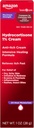 Amazon Basic Care Maximum Strength Anti-svrbiaci krém, Hydrokortizón 1 Percent Intensive Healing Formula, Ich Relief for Bug Bites, Ekzém, Psoriáza, Poison Ivy, Oak a Sumac, 1 unca (Pack of 1)