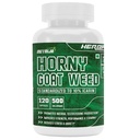 NutriJa Horny Goat Weed Extract 500mg Capsules | Standardized 10% Icariin Epimedium Extract | Stamina, Energy & Daily Vitality Support | 120 Vegetarian Capsules