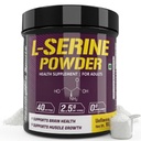 HealthyHey Sports L-Serine Powder - 100g - Unflavoured