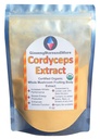 4oz Organic Cordyceps Mushroom extrahovaný z pravého plesní ovocné orgány z Nammexu >30% Beta-Glucans 