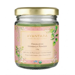 Himalayan Moringa Leaf Powder - 220g | Organic for Energy, Immunity