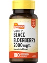 Sundance Sambucus Black Elderberry Kapsule 