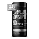 MuscleTech Platinum Kreatín Monohydrát Kapsule - Creapure Creatin Pre a post cvičenie svalového staviteľa, svalového zotavenia a energie Posilnenie doplnok pre mužov a ženy - 100 Veggie tabletky