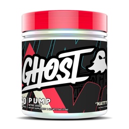 GHOST prášok oxidu dusnatého, Natty - 40 Slúži - Supplementy pre bez cukru a stimulácie - L- citrulín, arginín Nitrate & L-Glutatione - Soy & Gluten-Free, Vegan