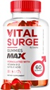 Vitálny chirurg - Vitálny chirurg pre mužov Gummy, Vital Vital Vital Vital Vital Vital Vital Chirurg Max Maximálna maximálna sila 1050 MG, VitalSurge Supplement Podpora Gummy Advanced Formula, Premium Vitamín Gomitas (60 Gummies)