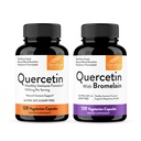 Sandhu's Quercetin 1000 mg & Quercetin s hypromelínom 1000 mg na podávanie Bioflavonoids Supplement Complex