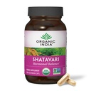 ORGANIC INDIA Shatavari Kapsule - Bylinný doplnok, podporuje Hormonálna rovnováha, Imunitný systém Podpora, Vegan, Gluten-free, USDA Organic, podporuje reprodukčné zdravie - 180 Kapsule
