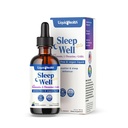 LIKVIDNÁHEALTH Spánok Dobre Natural Sleep Aid Melatonin kvapky - Lepší spánok a nálada, Relax & Pokojná myseľ, pád Asleep Rýchlejší pobyt Asleep dlhšie - Made in USA, Vegan, bez cukru, Drug Free, Non-GMO (2 oz)