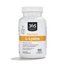 365 podľa trhu celých potravín, L-lyzín 500mg, 100 Počet