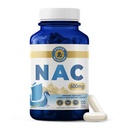 Vykee Nutrition NAC Kapsule 600 mg N Acetyl L Cysteine - Daily NAC Supplement for Liver Health Support and Immune Balance - Vegan Non- GMO - 120 Kapsule