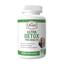 Ultra Detox Pro Health - Detox Cleanse Supplement - Zápcha Relief & Body Detox pilulky s Psyllium Husks, Apple Pectin Powder & Glucomannan Powder - Fiber Supplement - 90 Kapsule