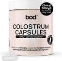 Bod Colostrum Kapsule, Colostrum Supplement for Skin & Hair Growth Support, Immune Support, Gut Health, Muscle & Wellness, IgG 30% Pure Superfood Bovine Colostrum Pills, Unflavred, 30 Servings