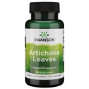 Swanson Artičoke Listy (Cynara Scolymus) 500 Milligrams 60 Kapsule
