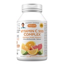 ANDREW LESSMAN Vitamín C 500 Komplex 360 Kapsule - Neacidický vitamín C Plus Citrus Bioflavonoidy pre Imunitný systém a podporu proti oxidantom, žiadne žalúdočné ťažkosti, malé ľahko prehĺtateľné kapsuly