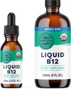 Vimergy Liquid B12 (30 ml) a Liquid B12 Refill (240 ml) - Bundle