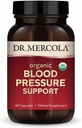 Dr. Mercola Organic Blood Pressure Support - Supports Healthy Circulation - High-Potency Grape Seed Extract - Non-GMO & Soy-Free - 90 Kapsule (90 Servings)