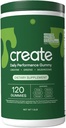 Vytvoriť denný výkon Gummy - Kreatín Monohydrát Gummy pre mužov a ženy - Boost Energy, Imunity & Strength, Vegan, Gluten-free, 4g Creatin+5g Fiber per Serving (120 ct Gummies, 30 Servings)