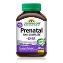 Jamieson PRENATAL Kompletný multivitamín s DHA doplnok 60 Softgels