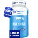 Herbtonics TUDCA 1000mg Pečeň Detox & Žlčník Podpora 