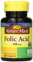 Nature Made Folic Acid 400 mcg 250 Počet (4 balenia)