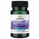 Swanson Semsc Selenium 200 mcg 120 kapsuly