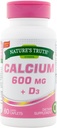 Prírodná pravda Vápnik 600 mg + D3-60 Obalené viečka, balenie 2