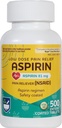Rite Aid Aspirin enteric Tablets - 81 mg Aspirín - 500 Počet - Nízka dávka pre úľavu od bolesti hlavy - Bezpečnosť Potiahnutá - Aspirín režimn - Migréna medicína - úľava od bolesti