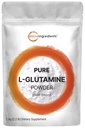 L glutamín prášok Gut zdravie, 1Kg, 100% čistý, Voľný formulár - Neflavované-Vegan priateľsky, bez výplne, Žiadne prísady, Podporuje svalové zotavenie, po tréningu 