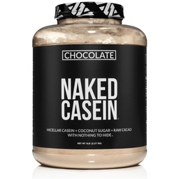 Nahá čokoláda Kazeín - Čokoláda Micellar Casein Protein - 5 libra hromadne, bez GMO, bez lepidla, bez sóje, bez konzervačnej látky - stimulovať rast svalov - zvýšiť zotavenie - 60 porcií