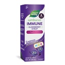 Nature's Way Sambucus Elderberry Immune Sirup for Kids Ages 2+, with Echinacea & Propolis, Immune Support Sirup*, Vegetarian, Berry Ochutené, 8 Fl Oz