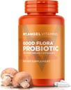 Anjel vitamíny - dobrá Flora probiotiká, podporuje zdravé trávenie a baktérie (60 Vegetariánske kapsule)