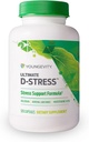 Youngevity Ultimate D-Stress™ – Natural Stress Relief Supplement with Magnesium, Valerian Root Extract, and B Vitamins – Supports Adrenal Health and Nervous System – 120 Capsules (Pack of 1)