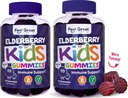 Cíťte veľké deti bazové Gumičky so zinkom a vitamínom C (2-Pack) 