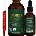 Global Healing - Organic Vitamin B12 5000 MCG Sublingual Liquid - Methylcobalamin, Hydroxo Blend & More - Metylated Drops for Adults - Vegan, Non-GMO, VIT B12, Vitamíny Supplement (2 Oz)