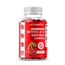 Vitamatická extra sila Vitamín B12 5000 mcg (metyl B12) Gumičky - 120 gróf - Podpora energetického metabolizmu a podpora nervového systému Zdravie, prírodné Cherry Ochutené (1)