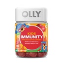 OLLY Kids Sleep & Imunity Gummy, Melatonin, Wellmune, Elderberry, 50 Count