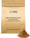 PURE ORIGINAL INGREDIENTS Reishi Mushroom (8oz) Lingzhi, tradičné doplnok, non-GMO, Lab-overené