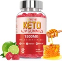 Keto ACV Gummies Advanced Weight Loss 2000mg Low Carb Apple Cider Gummies for Detox, Cleaning