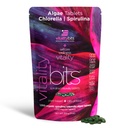 VITALITYbity - Organic Blend Spirulina & Chlorella Tablets - Algae Superfood - Energia, Self Care, Krása - Nahradiť zelené, Doplnky, Protein, Snacks - Vegan, Keto, Gluten Free - 1000 Tablets Bag