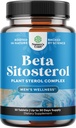 Plant Sterols Complex s Beta Sitosterol - 500mg Beta-Sitosterol Sterols a Stanols Supplement for Heart Health and Prostate Support - Heart and Prostate Health Supplement for Men - 30 Tablets