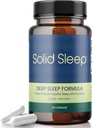 Deep Sleep Formula, Natural Sleep Aid Without Melatonin, Magnézium Bisglycinát, L. Theanine, Inositol, Sleep Pills for Adults, 60 Vegan Kapsule
