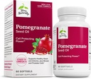 Terry prirodzene granátové jablko Seed Oil - diétny doplnok na podporu kardiovaskulárneho zdravia - bylinné non-GMO doplnok s Omega-5 & granátové jablko extrakt - 60 Softgels