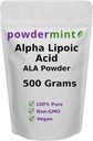 Prášok Alpha Lipoic Acid (RS-ALA, čistá ALA) (viaceré veľkosti) Antioxidant (powder ALA)