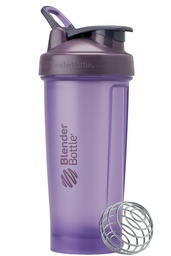 BlenderBottle Classic V2 fľaša Shaker Perfektné pre proteíny Shake a pred tréningom, 28oz, plná farba purpurová