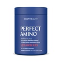 TeloHealth PerfectAmino Powder - BCAA a EAA Powder pre pred a po tréningu - Aminokyselinový nápoj pre mužov a ženy na podporu chudého svalstva a zotavenie - Jahodová - 120 Serviv