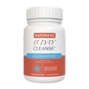 15 dní Cleanse Gut Support, Advanced Gentle Daily Colon Gut Cleanse Detox for Women & Men with Senna, Cascara Sagrada, Psyllium Husk and Probiotic, 15 Kapsule