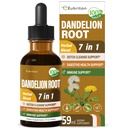 Púpava Root Extract kvapky, Diente de Leon Organico Hierba, Púpava Supplement Formula w/Milk Púpava Turmerica pre Detox Čistenie, Trávenie a imunitná podpora, Alkohol-free Tinture. 2oz